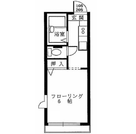 キャッスルの物件間取画像